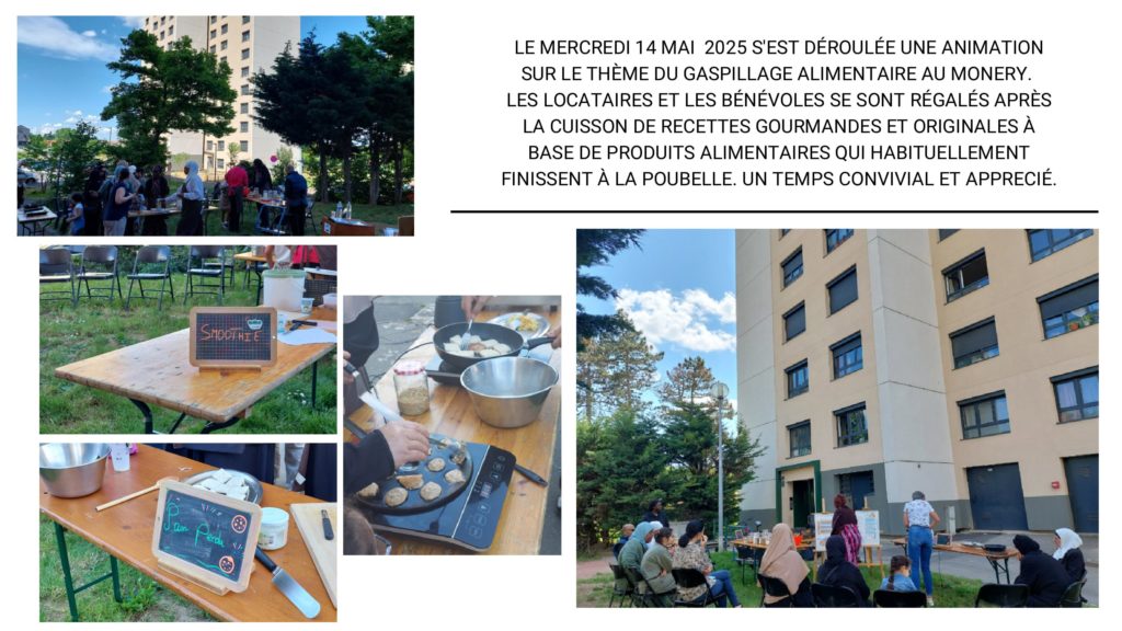 ANIMATION SUR LE GASPILLAGE ALIMENTAIRE AU MONERY